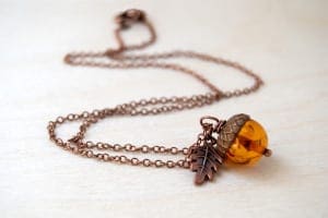 Maker: Nedda from Enchanted Leaves Jewelry