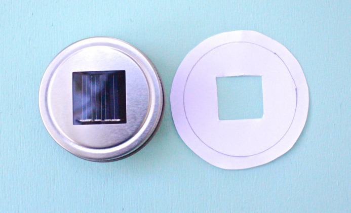How to Make Washi Tape Mason Jar Solar Lights + Washi Tape Giveaway on Dear Handmade Life
