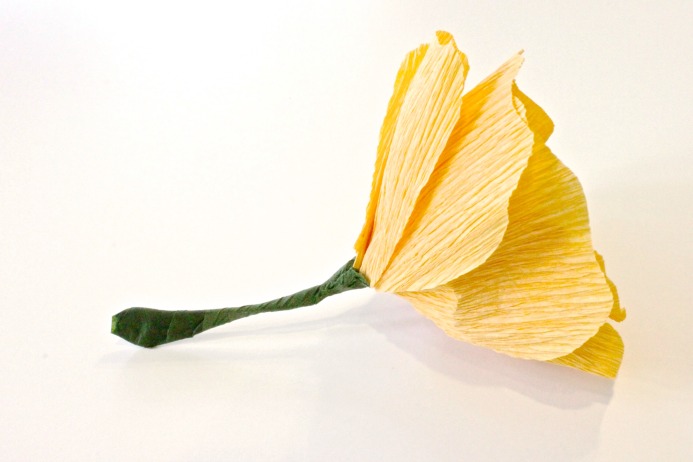 How to Make DIY Fall Paper Flower Pumpkin Decor on Dear Handmade Life