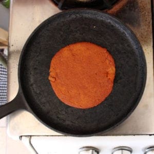 How to make red tortillas from scratch