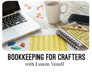Bookeeping for crafters with Lauren Venell