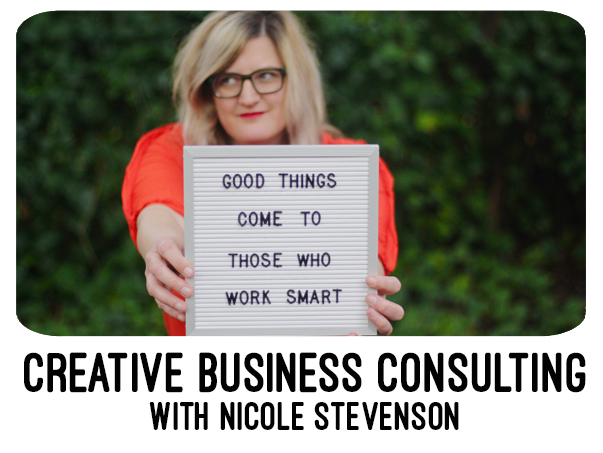 Creative business consulting with Dear Handmade Life Nicole