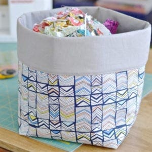 DIY Fabric Bucket