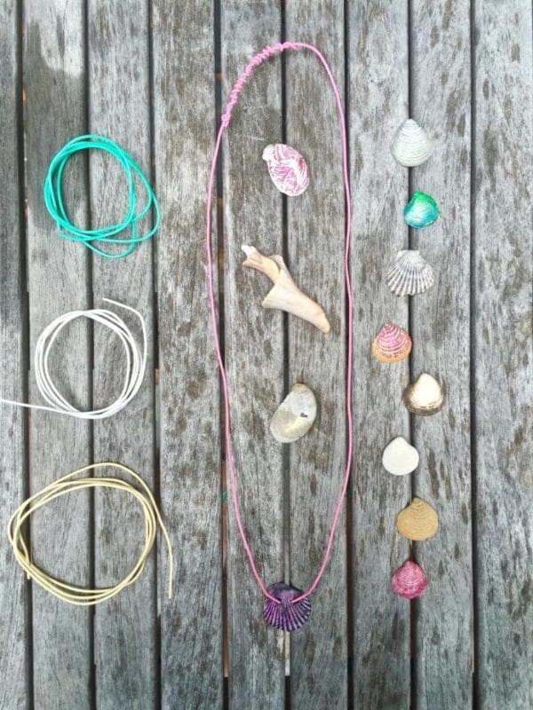 DIY Seashell Necklaces Dear Handmade Life