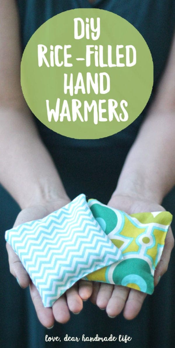 DIY ricefilled hand warmers Dear Handmade Life