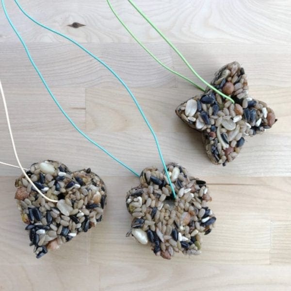 How to make DIY Bird Seed Ornaments Dear Handmade Life