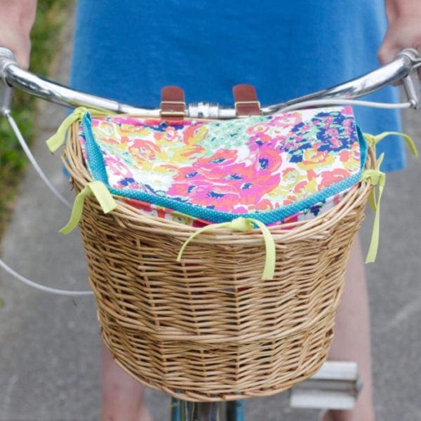How to sew a DIY bike basket liner Dear Handmade Life