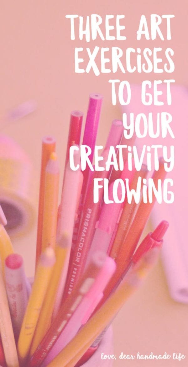 Three artful selfcare exercises to get your creativity