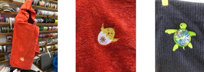 Craftcation Hooded Baby Towel Bernina Embroidery