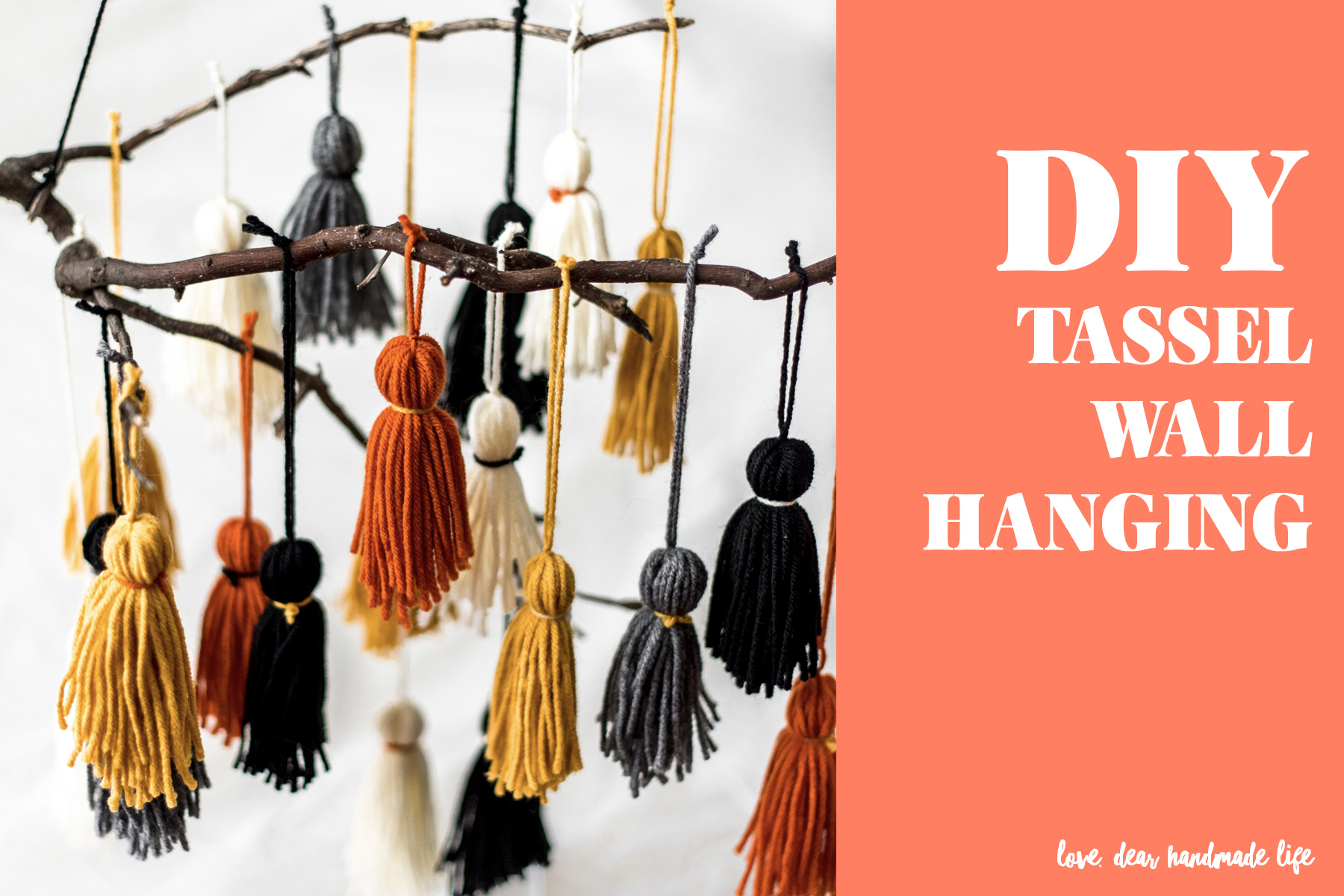 DIY tassel from Dear Handmade Life