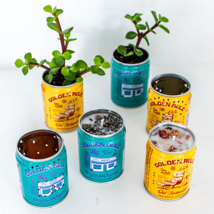 3 Ways to Upcycle Golden Rule Spirit’s Canned Cocktails